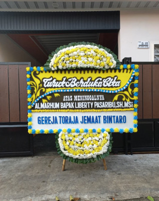 Papan Bunga Duka di Telanaipura