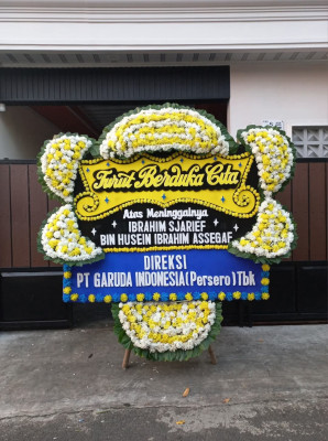 Papan Bunga Duka di Telanaipura