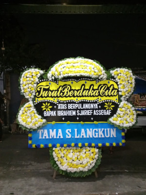 Papan Bunga Duka di Telanaipura