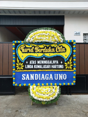 Papan Bunga Duka di Telanaipura